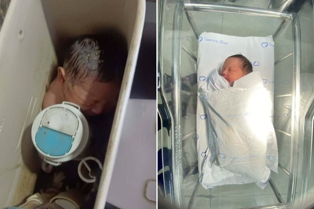 Foshnja e porsalindur gjendet e gjallë në tualet, pastruesja e dëgjoi duke qarë!