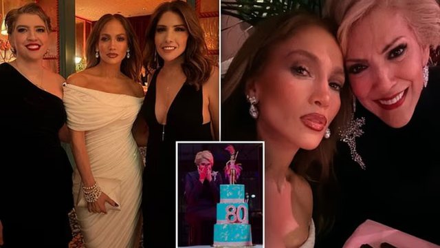 E ëma festoi 80 vjetorin, Jennifer Lopez poston FOTON me MOTRAT e saj