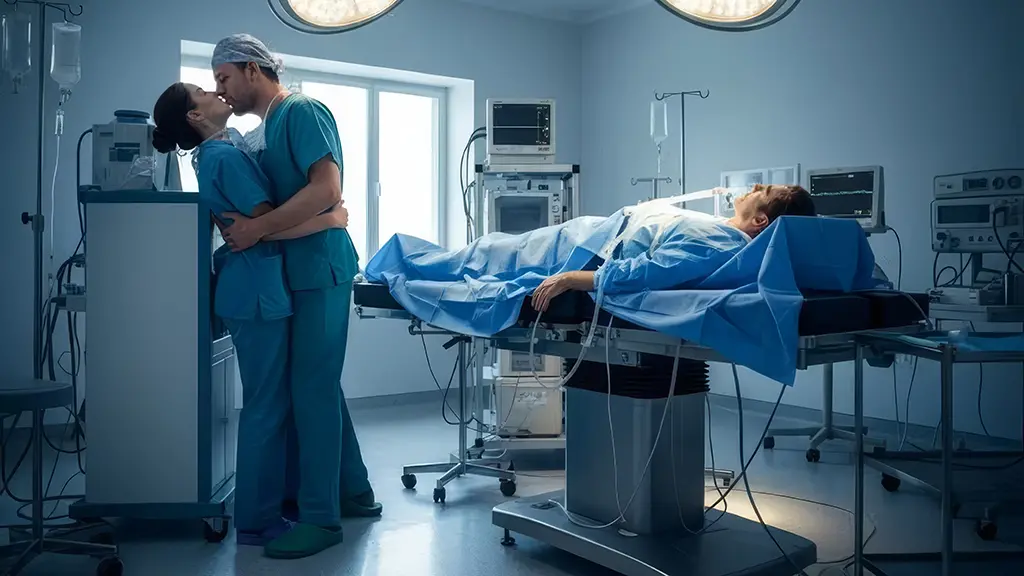 Skandali në spital: Mjeku anestezist kapet në momentin më të papërshtatshëm