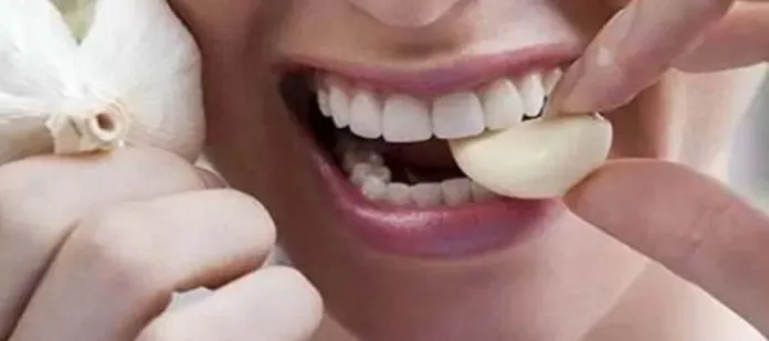 Ja çfarë ndodh nëse mbani për 15 minuta një thelpi hudhër në gojë