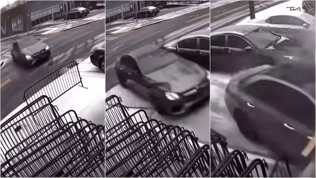 Kujdes: Këto pamje tregojnë se si duhet të vozitni me përgjegjësi në borë