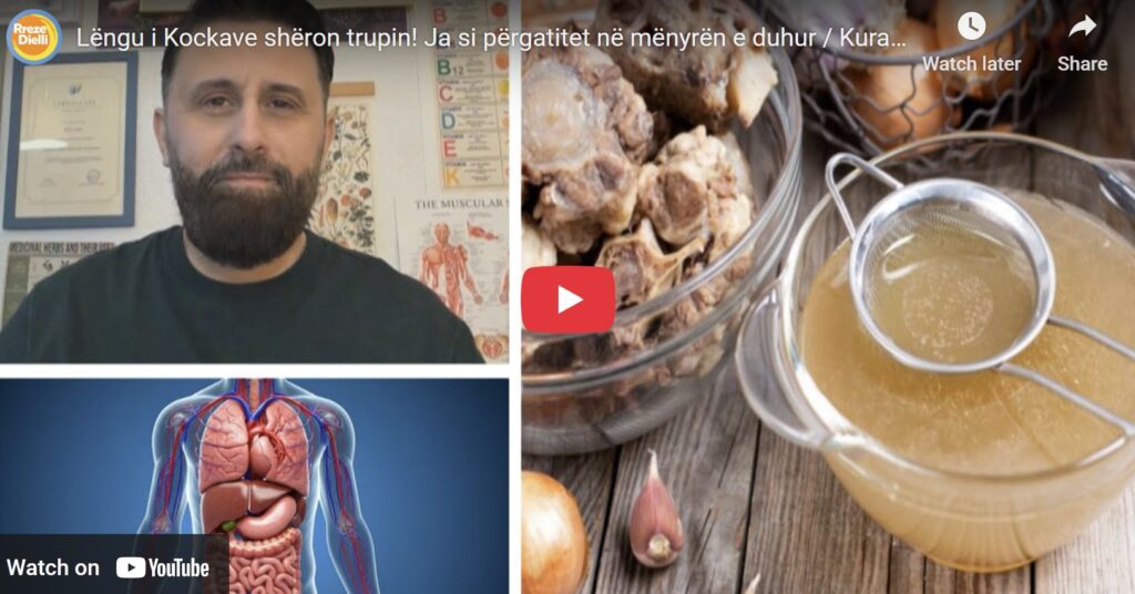 Lëngu i kockave, ilaçi i gjyshes eliksir natyral, por ka një sekret si duhet ta trajtoni në gatim…shiko video