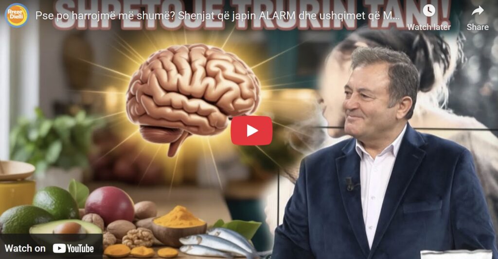 Pse demenca po rritet më shumë? Shenjat që japin ALARM dhe ushqimet që MBROJNË trurin…shiko video