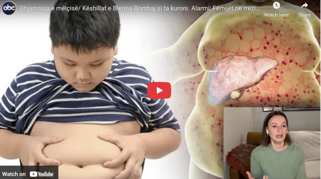 Mëlçia e dhjamosur/ Blerina Bombaj: Në 2024 rastet më të shumta të fëmijëve në 20 vjet të punës sime, shkak kequshqyerja